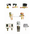 air conditioner parts supplier, temperature switch, flow switch, solenoid valves, expansion valves etc